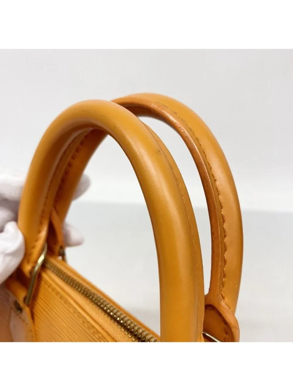 Louis Vuitton Handbag Epi Alma Mandarin